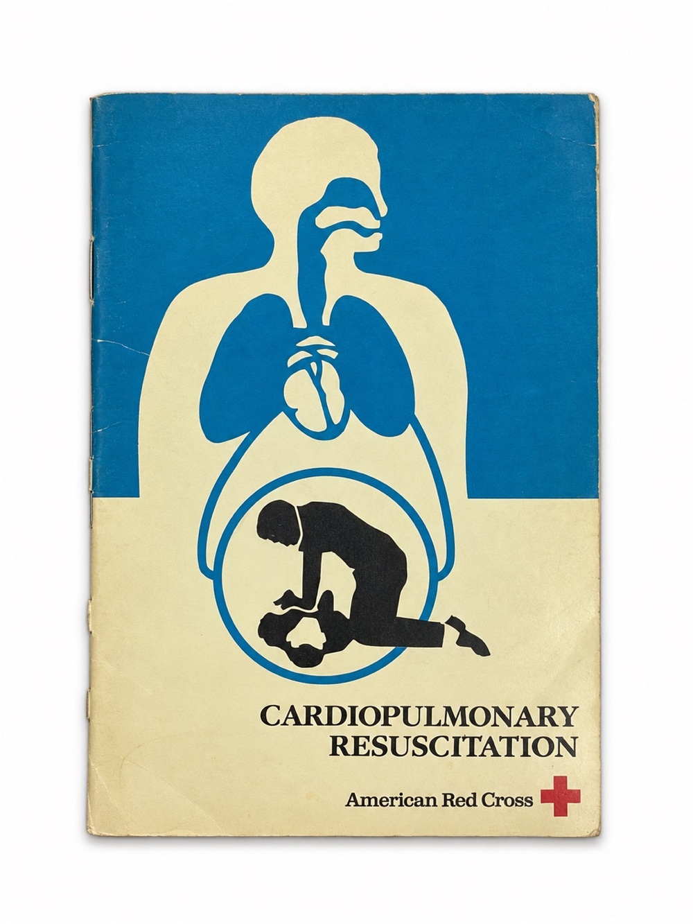Vintage 1970s American Red Cross CPR Booklet Manual